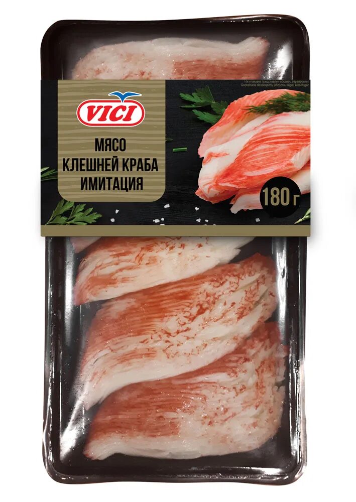 Мясо клешней краба Vici. Мясо клешней краба, Vici, 180г.. Вичи крабовое имитация краба. Vici крабовое мясо.