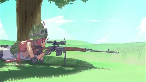 sniper, anime.