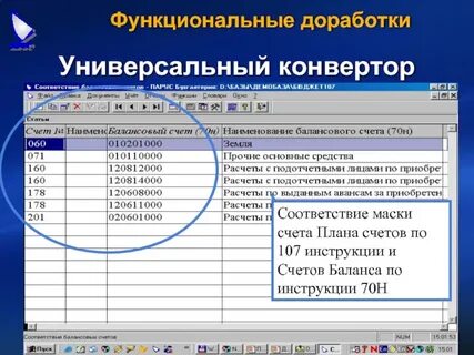 Маска счета