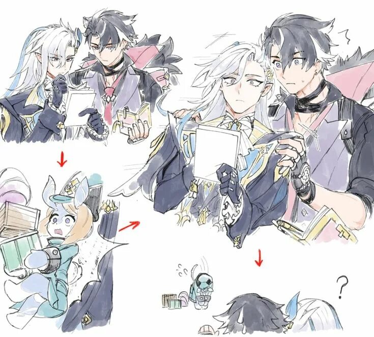 Neuvillette x. Wriothesley геншин. neuvillette genshin art. wriothesley genshin art. wriothesley x neuvillette.
