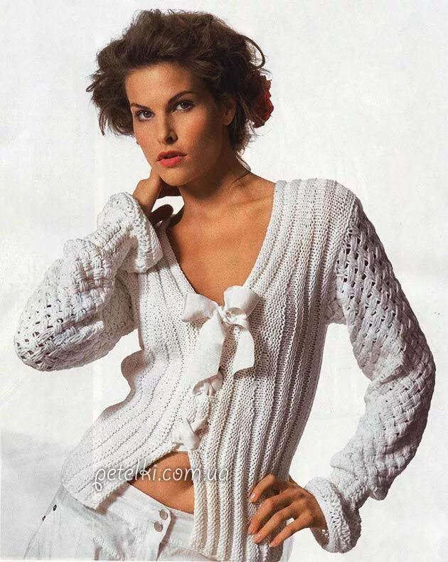 оригинальные вязаные жакеты. пуловер с ажурной спинкой от zara.