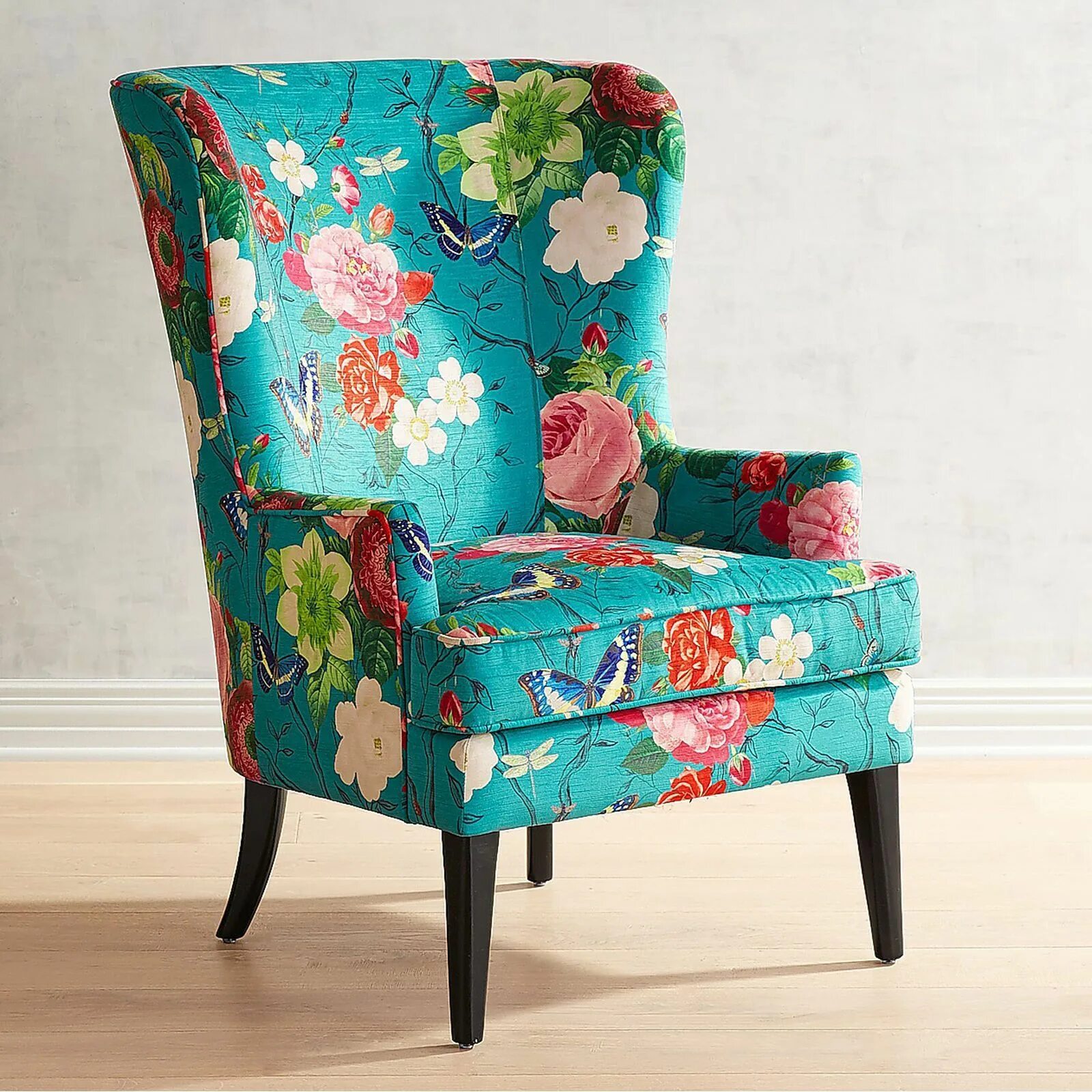 Кресло в цветах. Дизайнерское кресло Strandmon Wing Chair. Каминное кресло Emily / Art.60-0090. Кресло Sete Accent Armchair. Кресло Riva Chair a1819.