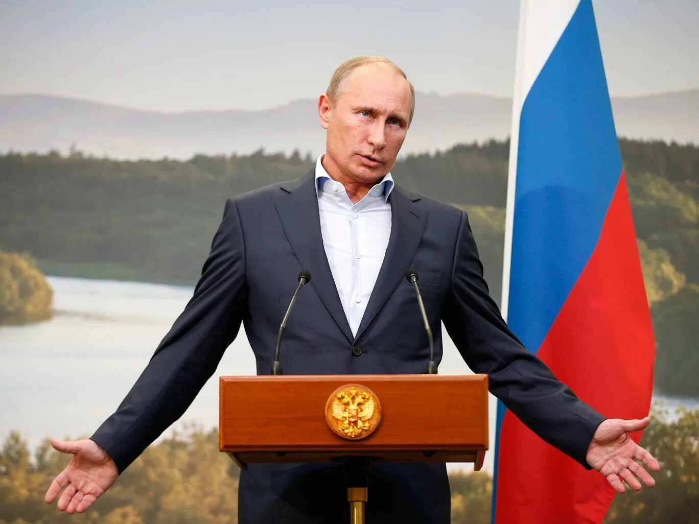 Включи видео с путиным