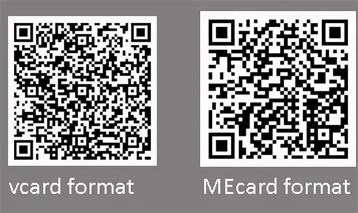 Qr vcard
