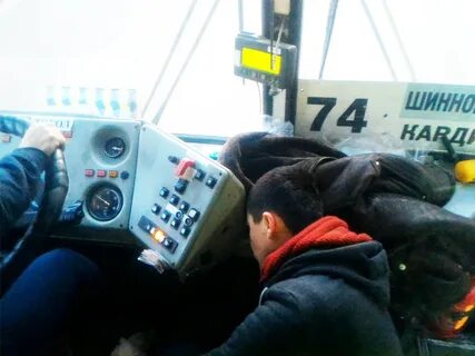 Водитель автобуса на городской маршруты