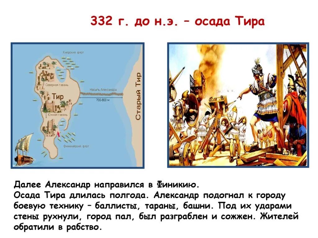 Сколько длилась осада финикийского города