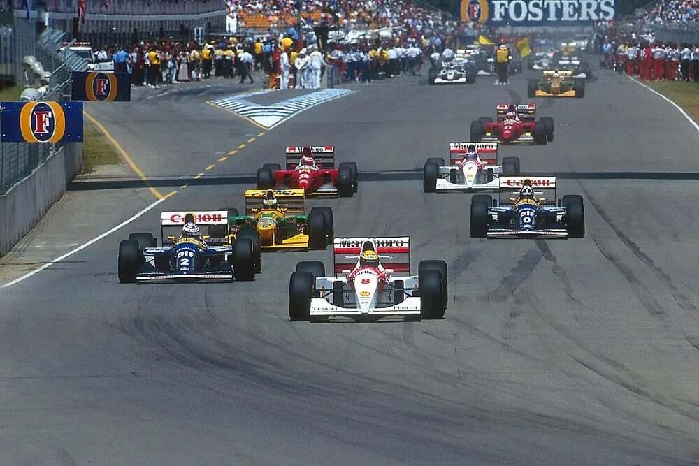 Малыш с гонок 14. Ф1 1993. Benetton f1 1993. Гран при Аделаиды формула-1.