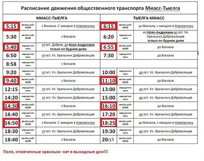 Расписание большого златоуста