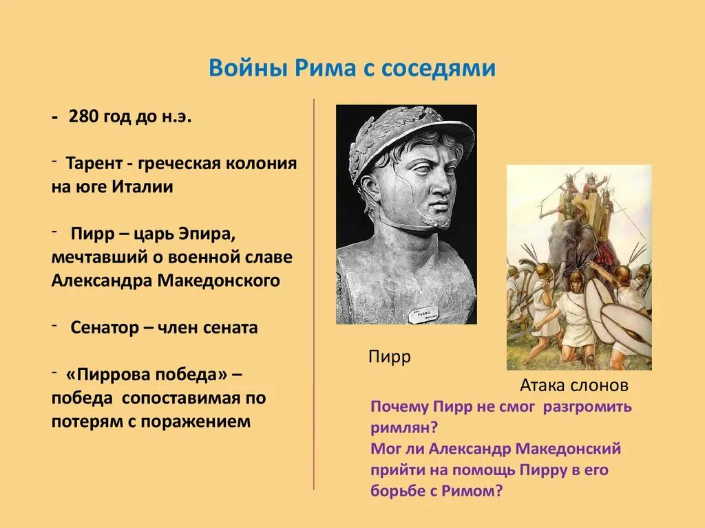 История соседи римской империи