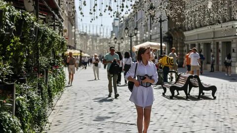 Лето москва девушки