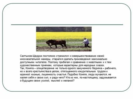 Коняга краткое