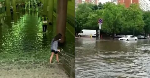 Вчера лил дождь