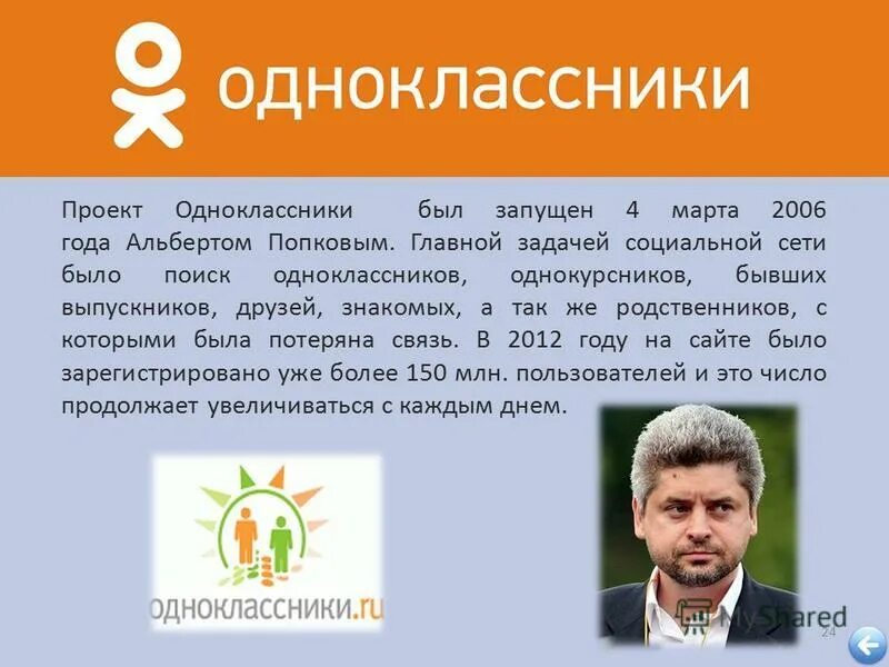 Одноклассники владелец. Основатель одноклассников. Проект про одноклассников.