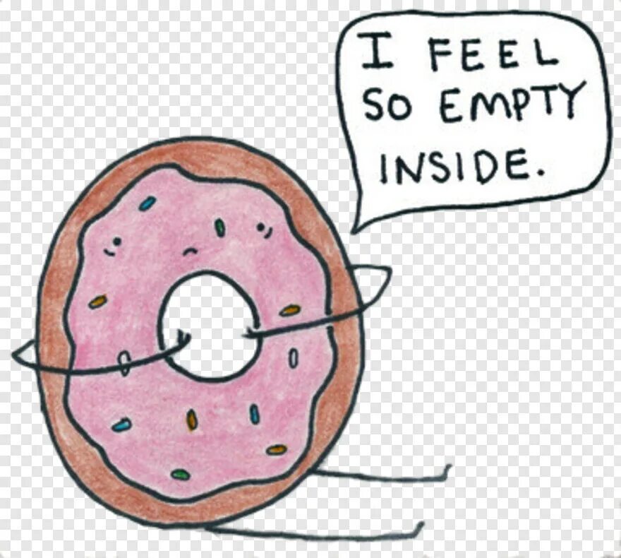 I feel so empty nivek. Пончик мем. рэнгоку пончик мем. empty inside. empty inside meme.