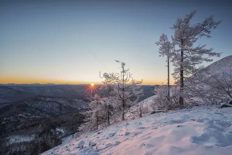 sunrise in greater hinggan mountains. sunrise in greater hinggan mountains...