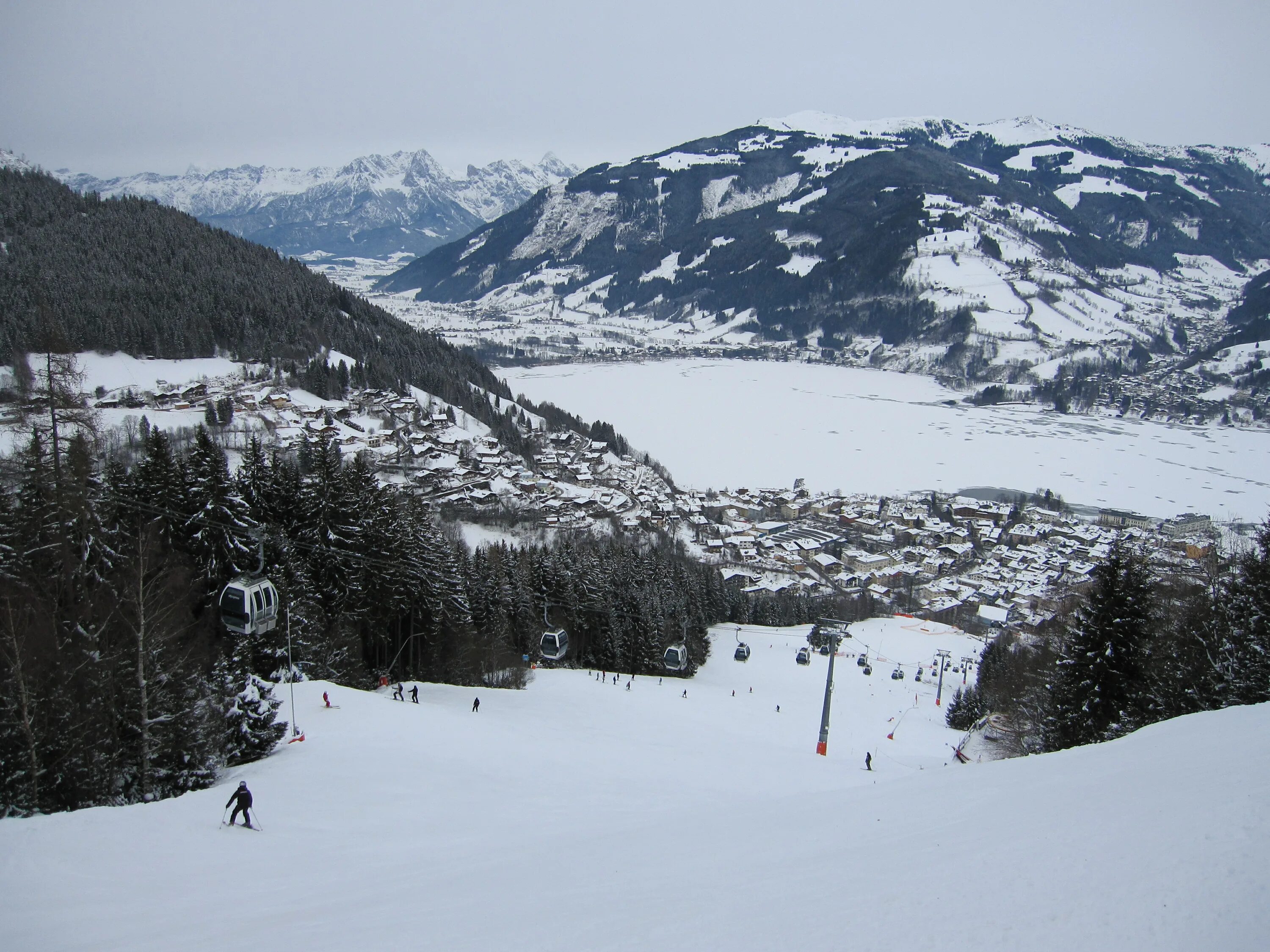 Целль-ам-Зее трассы. Zell am see горнолыжный курорт. Лунц-ам-Зее. Трассы цель ам Зее. See ski