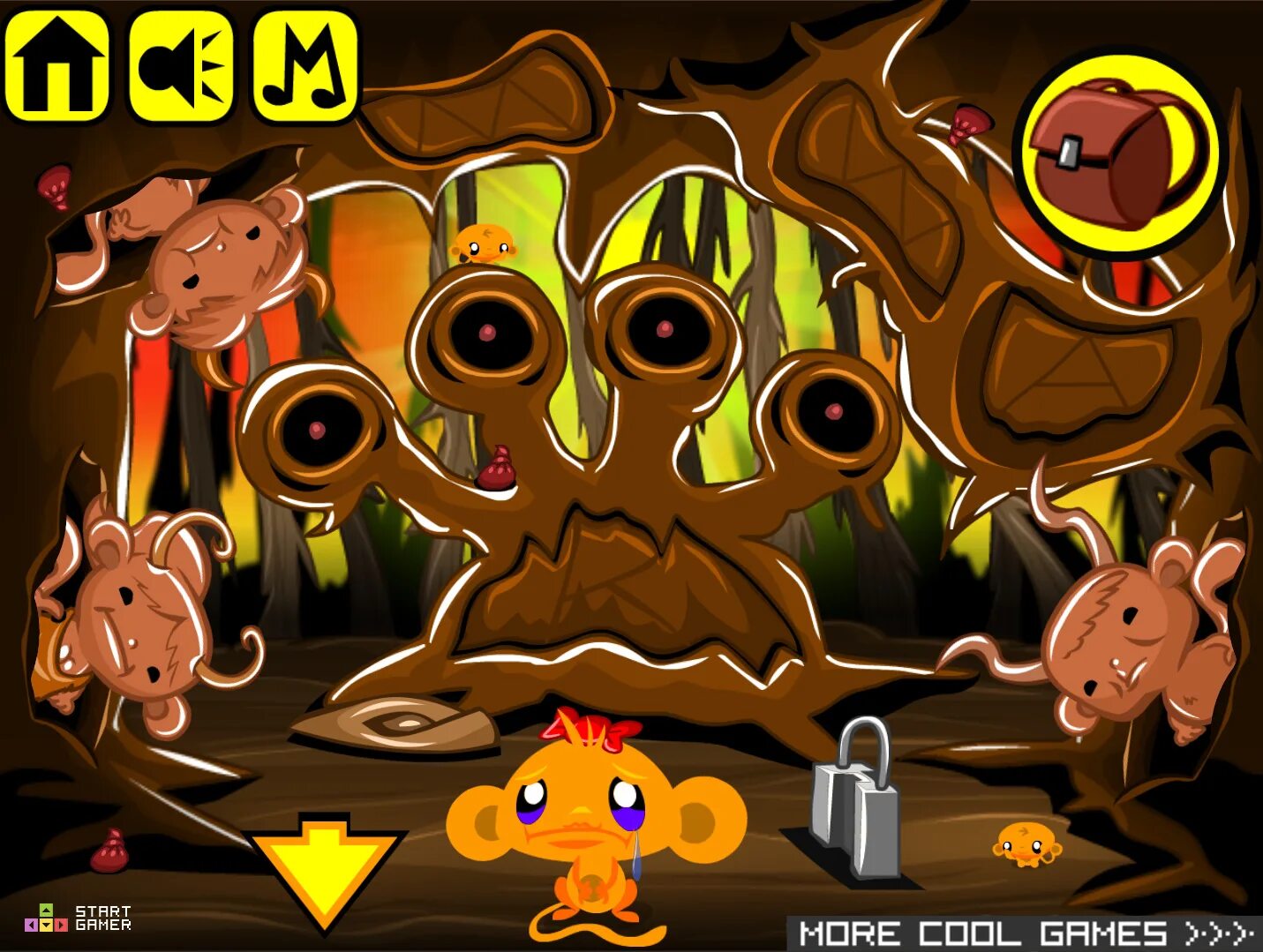 Monkey go happy. Monkey go happy