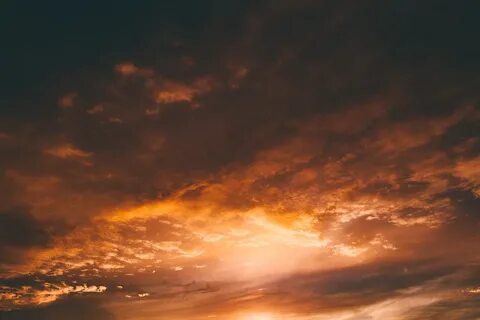 Burned sky