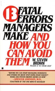 Management errors