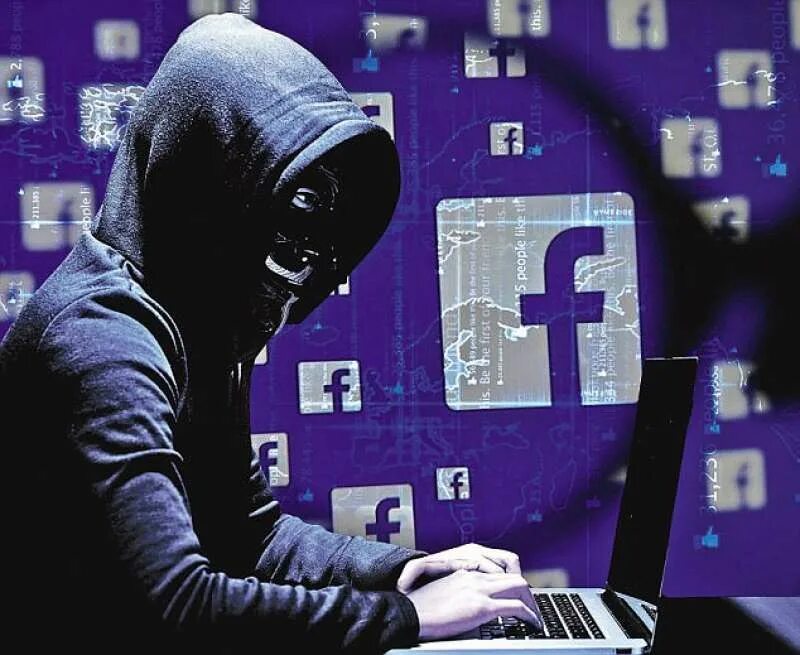 Facebook хакер. Хакер ворует данные. Facebook Hack.