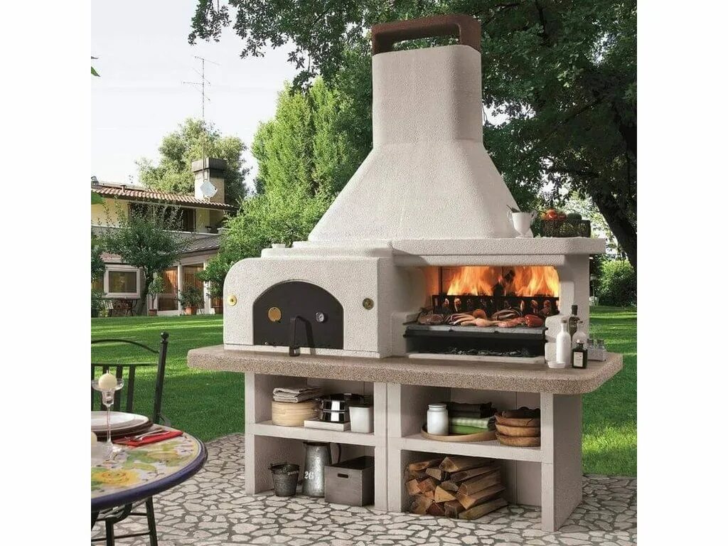 Daily Man Up (30 Photos) - Suburban Men Backyard kitchen, Pizza oven outdoor, Ou