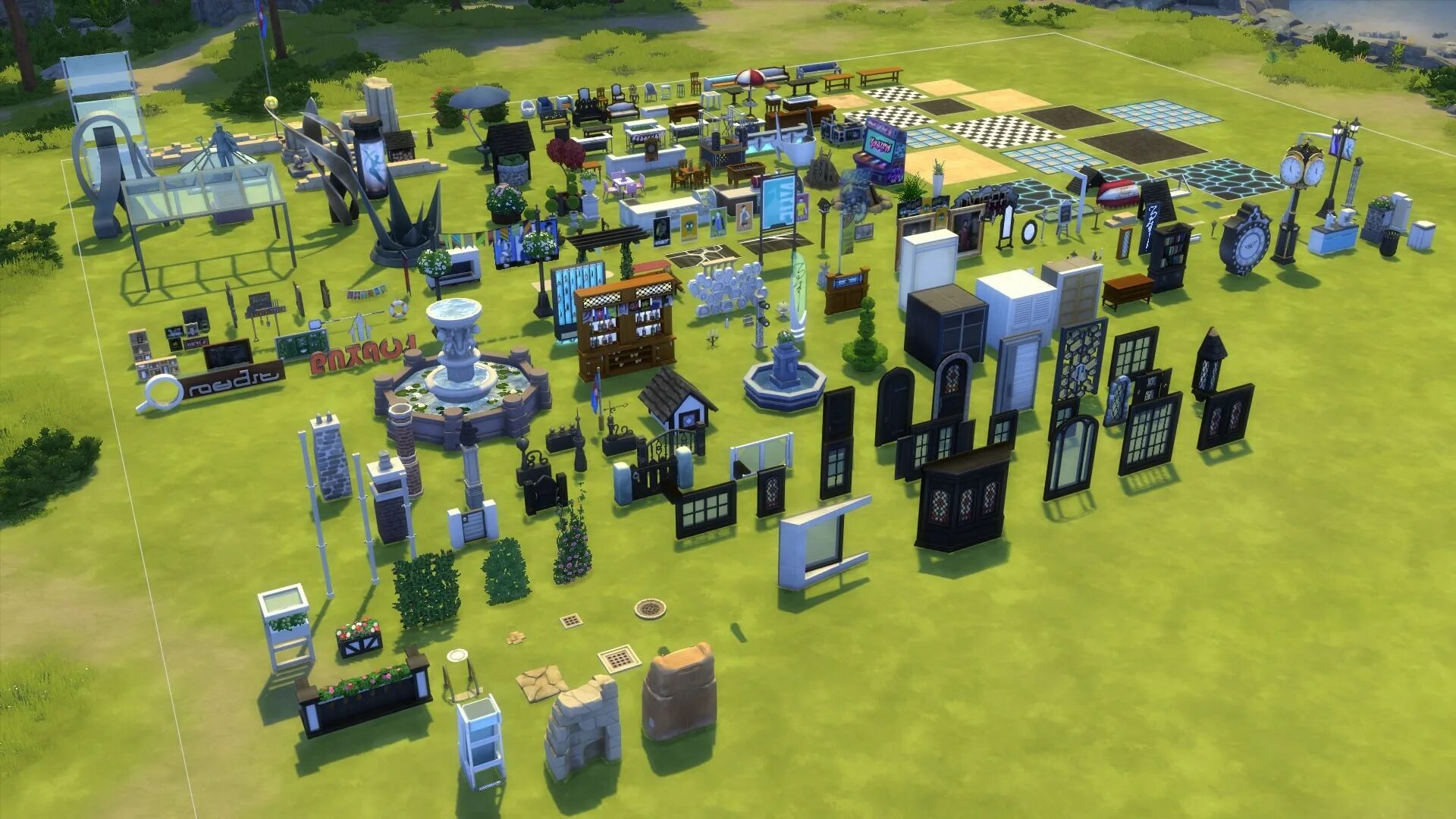 Модуль симс 4. Симс 2 парк. sims 4 свалка. get together симс 4.