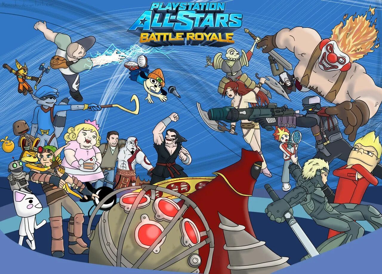 PLAYSTATION all-Stars: Battle Royale. Звезды PLAYSTATION. PLAYSTATION all-Stars Battle персонажи. PLAYSTATION Stars Battle Royale. Ps battle