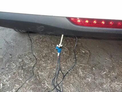 Отверстия под парктроник
