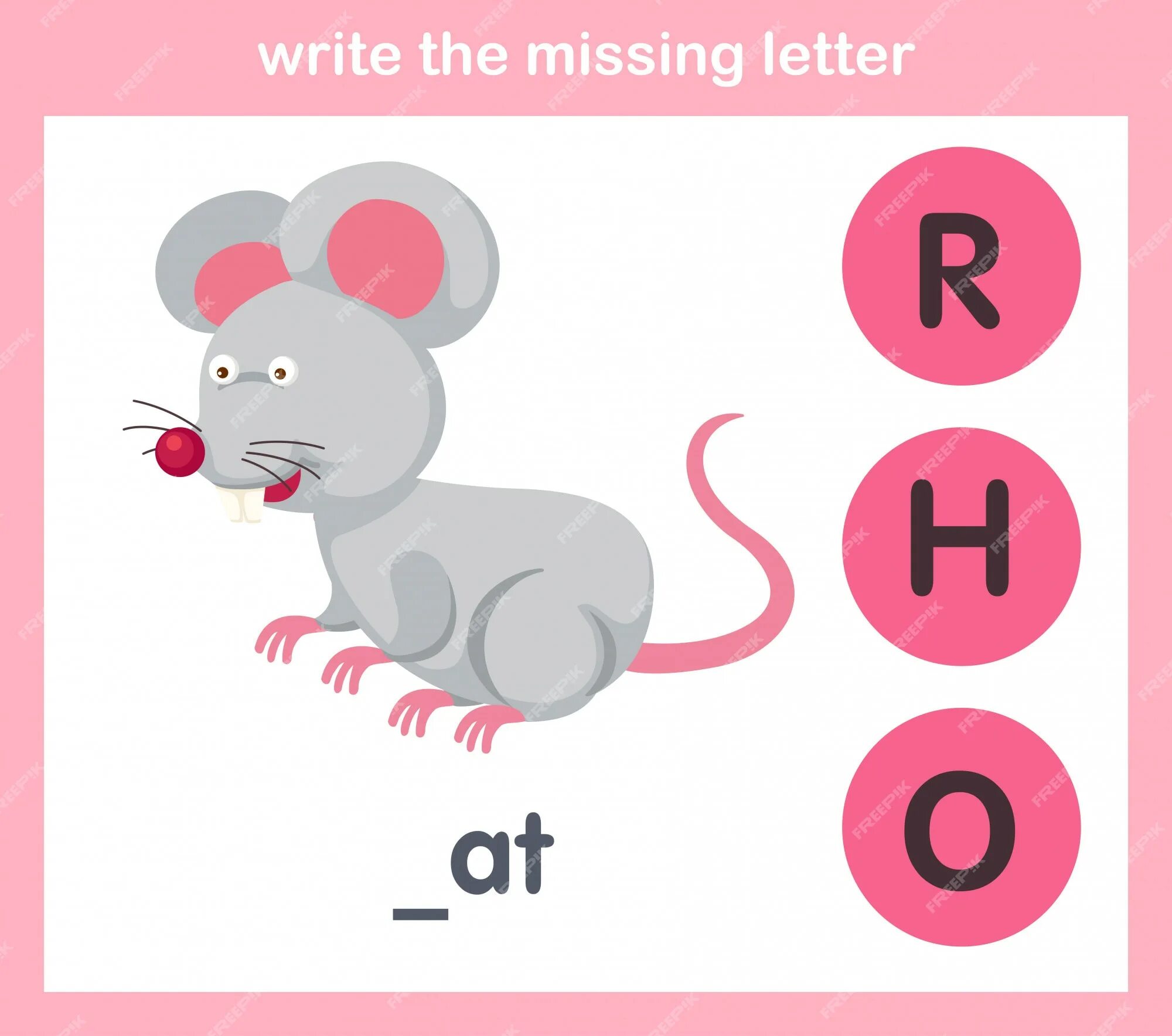 Type the missing letters. Write the missing letters.