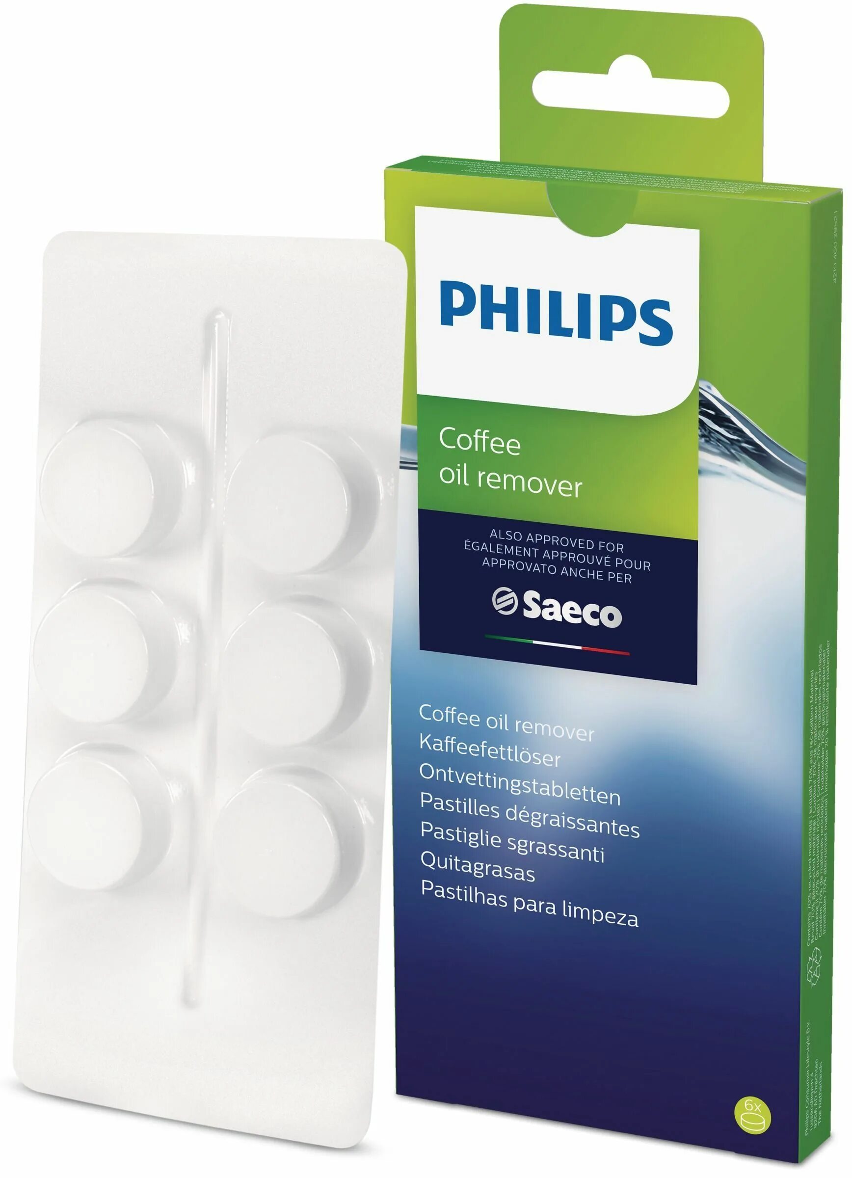 Средство Philips ca6704/10. Средство для очистки от кофейных масел для кофемашин Philips ca6704/10. Средство для очистки от кофейных масел для кофемашин Philips ca6704/10, 6 шт. Philips Saeco ca6704.