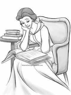 Принцесса читает книгу