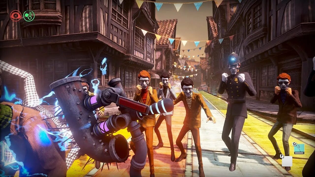 Контраст игра. We happy few скриншоты. We happy few скриншоты. We happy few игрушки. We happy few игра.