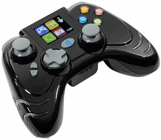 Геймпад аим. Evolution of Controllers Xbox 360. Xbox 360 контроллер с экраном. Игровые манипуляторы. Игровые манипуляторы Xbox.