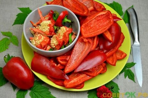 Сушеный болгарский перец