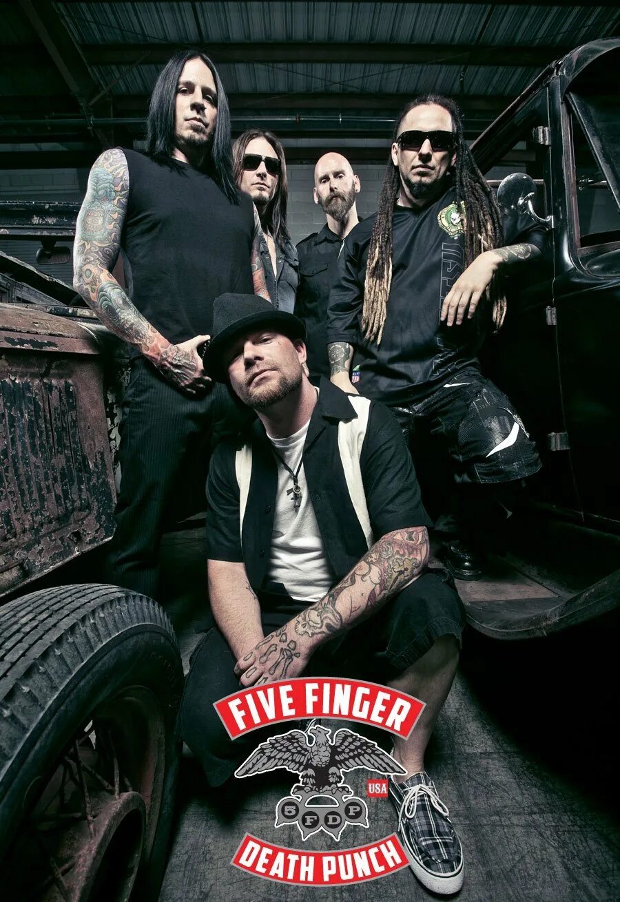 Finger death музыка. Five finger death punch 2022. Группа five finger death punch. Five finger death punch фото группы. Finger death музыка.