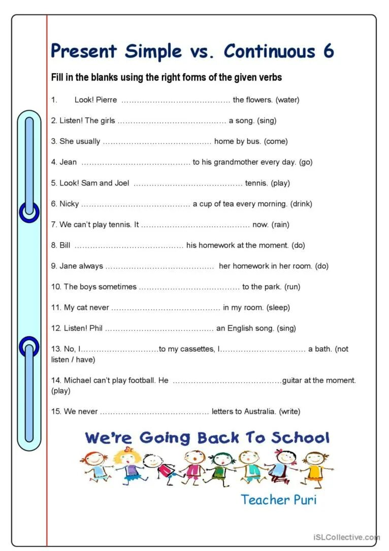 Present simple present continuous past simple exercise. Present simple vs present Continuous for Kids. Present simple present Continuous Worksheets Elementary. Презент Симпл и презент континиус Worksheets. Present simple или present Continuous Worksheets.