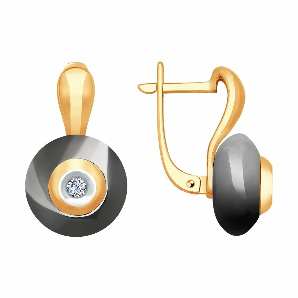 Золотые серьги с подвесками sokolov 6025105_s с керамикой, бриллиантами. Sokolov серьги керамика. Пусеты с керамикой и бриллиантами соколов. Серьги sokolov 6025098_s. Sokolov серебро серьги с керамикой.