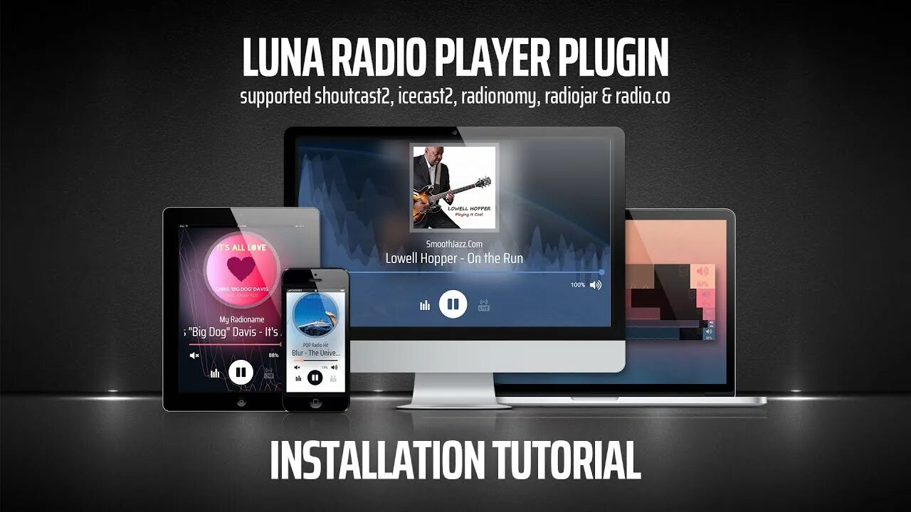 Радио плеер. Luna web. Icecast Player WORDPRESS. Lunar Radio. Plugin play