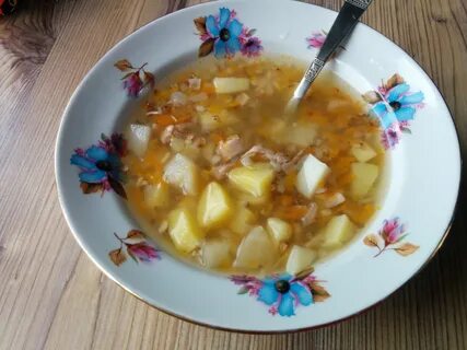 Суп просто с картошкой