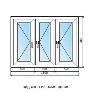 Окно 2 5 на 3 метра