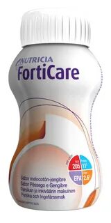 Nutricia Forticare Ροδάκινο-Τζίντζερ, 125ml - Online Pharmacy Ofarmakopoios...