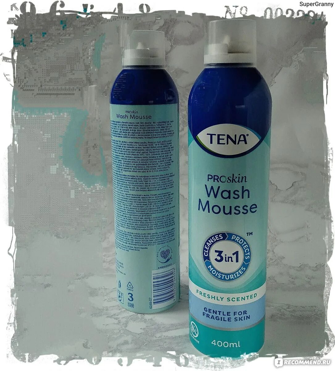 Пена Tena для лежачих больных. Пена моющая Тена 400 мл. Tena Wash Mousse. Пенка Тена для ухода за лежачими.