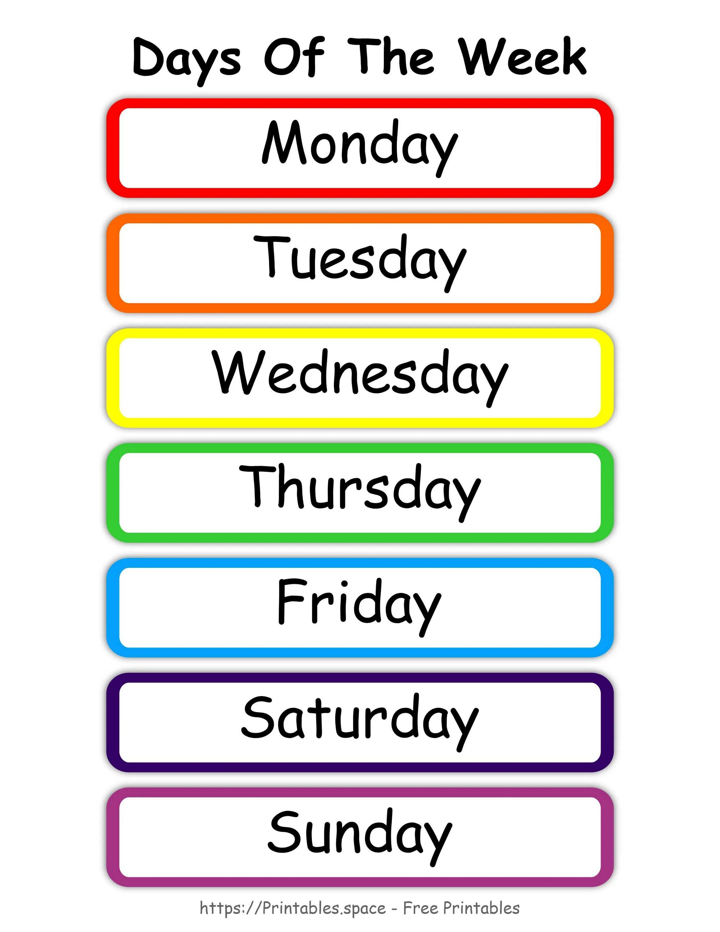 Days of the week. Days of the week плакат. English Days of the week. Days of the week for Kids. Many day текст