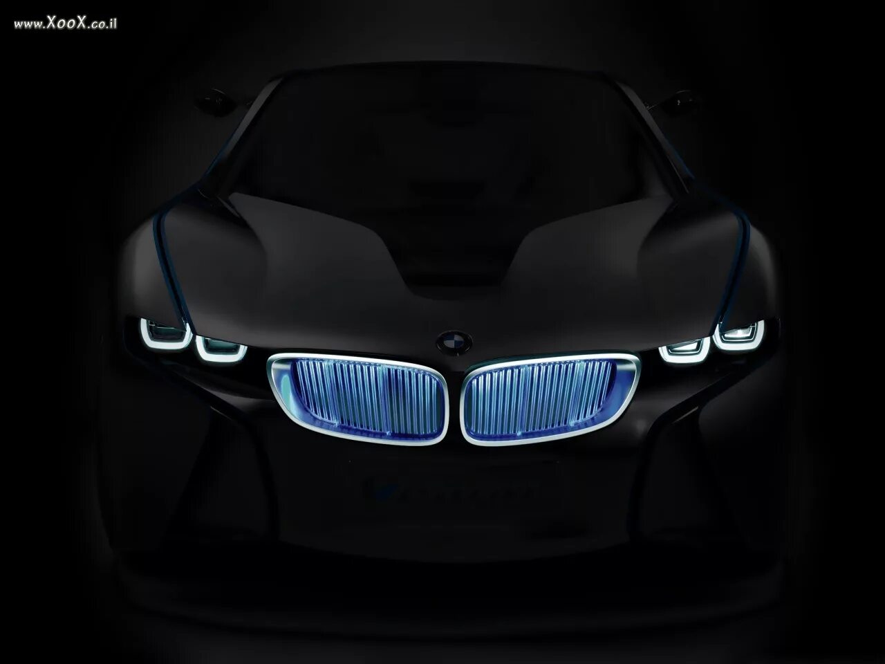 Картина на холсте 60x110 Альянс Лес "БМВ красава Осень e39 суперкар" на подрамни