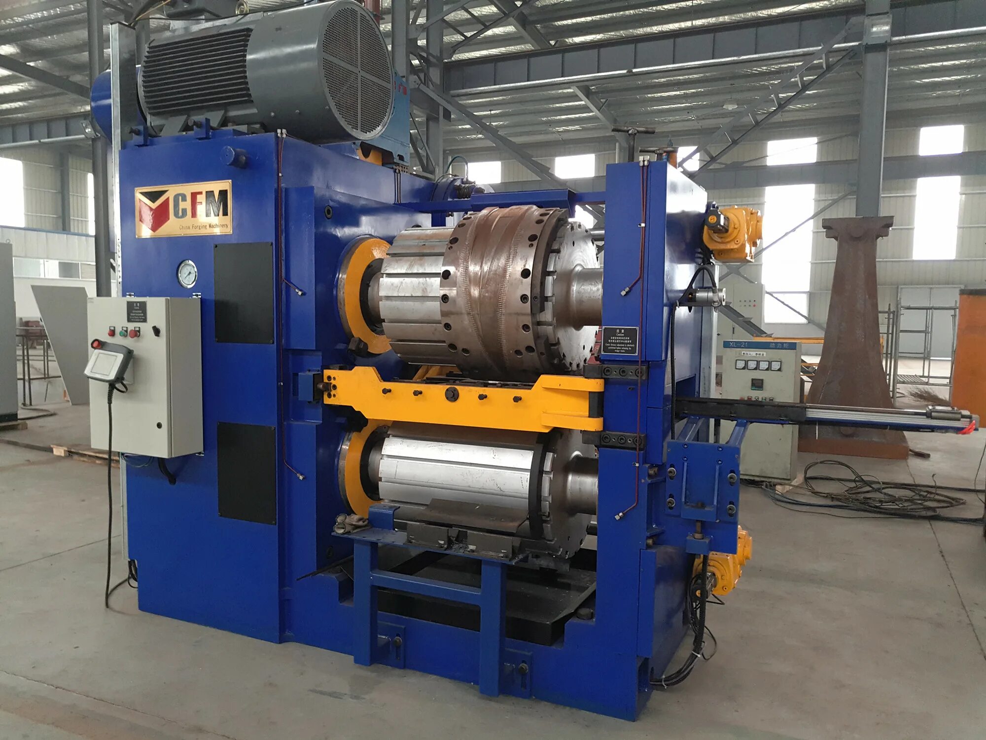 Roll forging