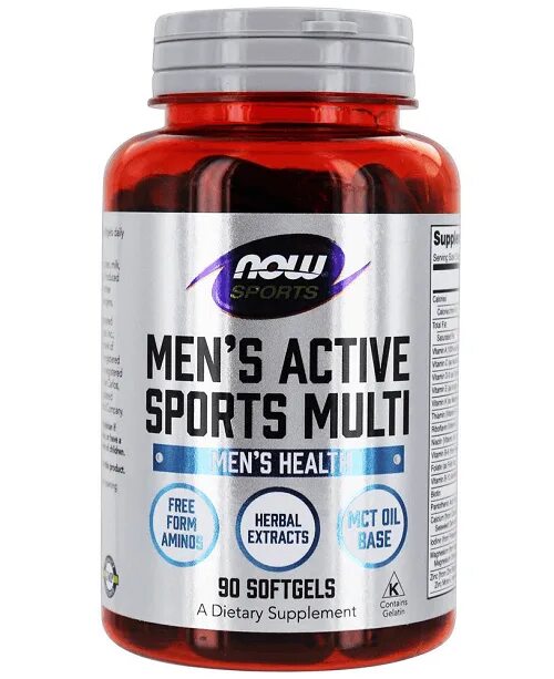 USN men's Multi • 90 капсул. Men's Active Sports Multi 90 SGELS. Now men's Active Sports Multi 90 SGELS. Мужские > Gents Multi (мультивитамины для мужчин) Satorio.