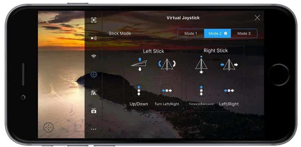 Режим стик. DJI go 4 меню. Оригинальное приложение от DJI. DJI 4 go iphone. Режим стиков DJI.