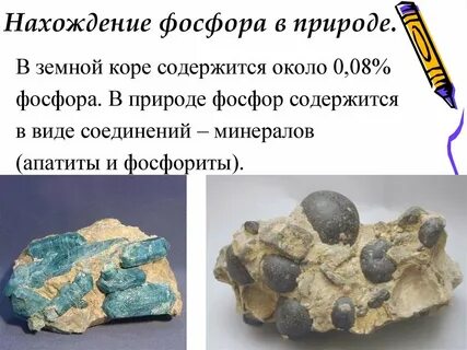 Добыча фосфоритов страны