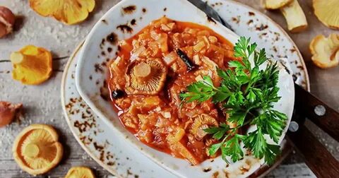 Рецепт солянки с лисичками на зиму