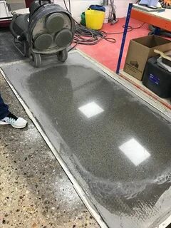 Полировка бетона